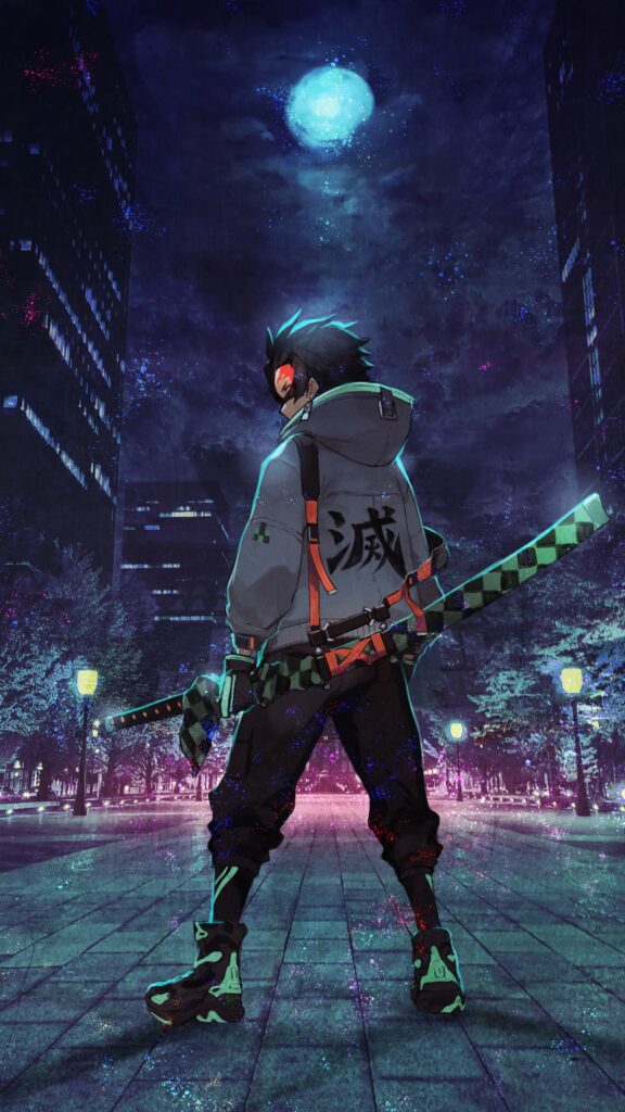 1440X2560 Urban Ninja, Anime, Art Wallpaper