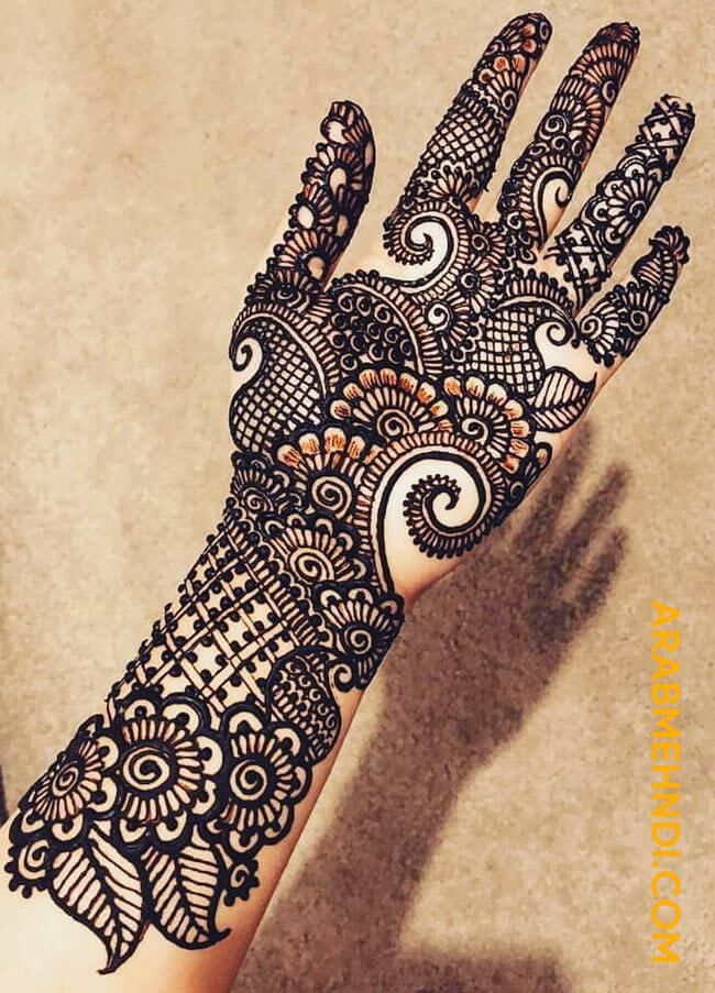 43 Arabic Mehndi Design 2021 Front Hand New Ideas