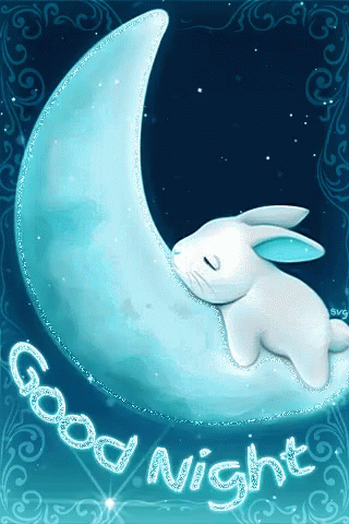 Good Night Bunny Gif - Goodnight Bunny Sweetdreams - Discover &Amp; Share Gifs