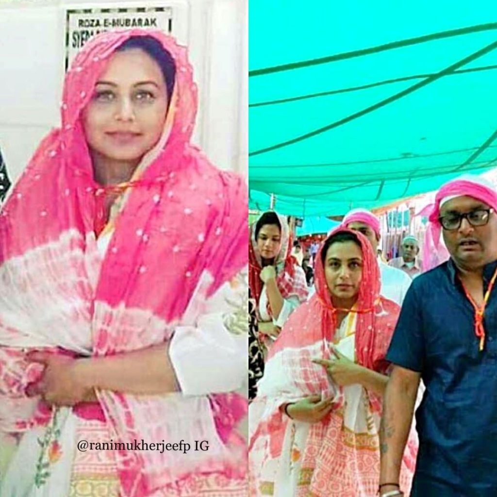 (Pictured Is Rani At The Ajmer Sharif Dargah To Seek Blessin