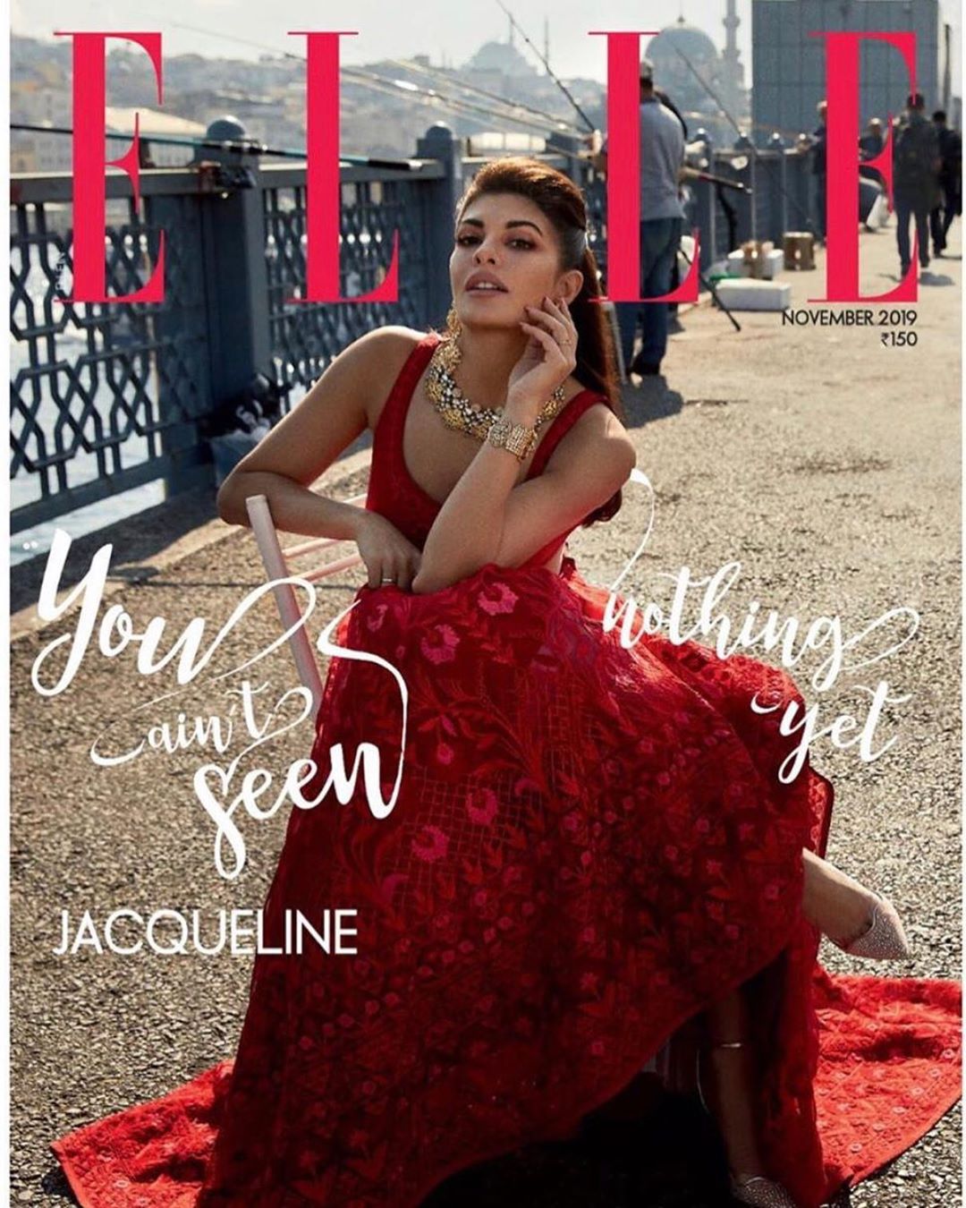 Jacqueline Fernandez November      Editor-in-chief: Photographer: Styling:  H Wallpaper