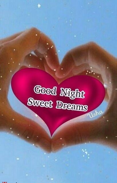 Good Night Images With Heart