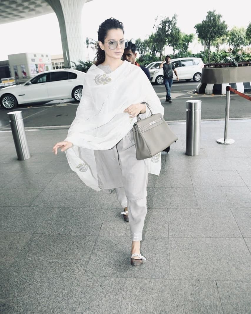 Kangana Ranaut Swag on point!! 
A pro at juggling crazy schedules,  left fo Wallpapers