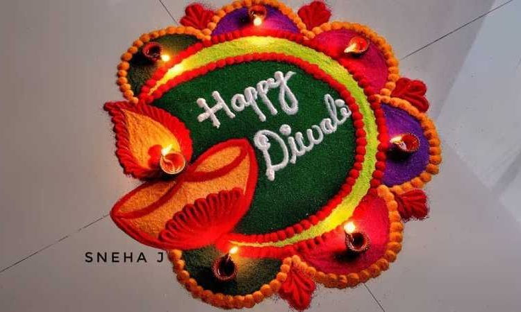 Quick And Easy Rangoli Ideas For Diwali - You Would Love To Copy From