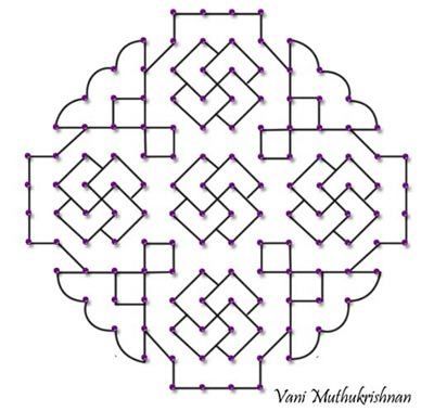Top 10 Latest Kolam Designs For You To Try This -