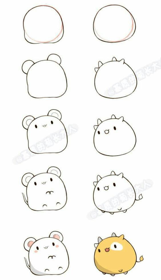 desenhos para colorir kawaii 208 –  – Desenhos para Colorir