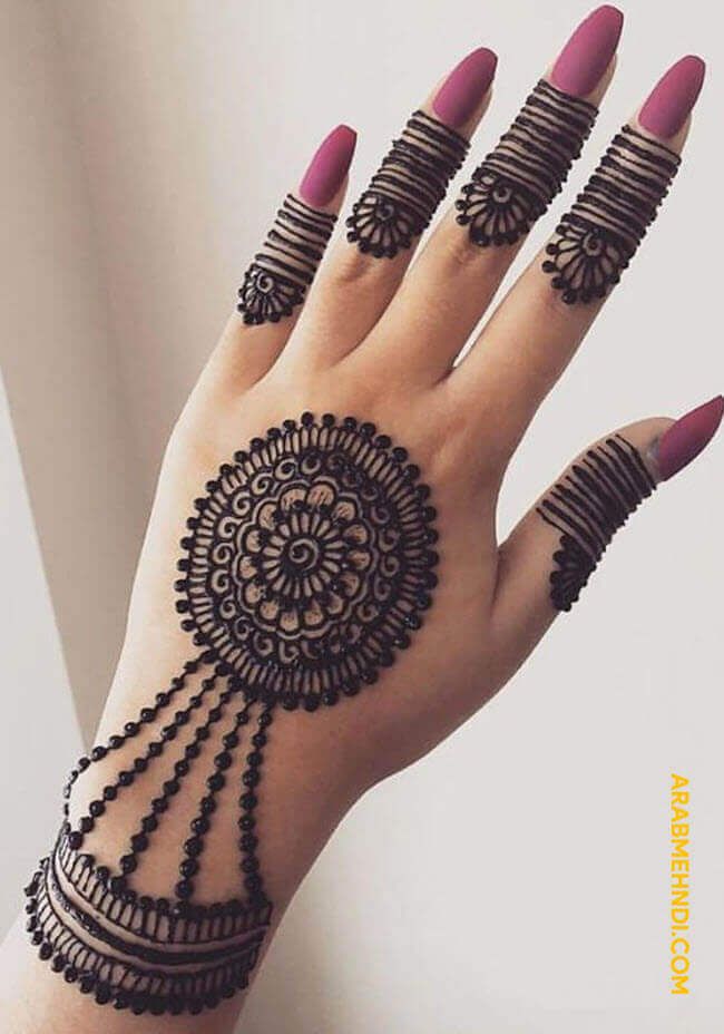 50 Gol Tikki Mehndi Design Henna Design October 2019