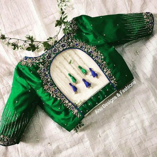 50+ Unique Blouse Designs For South Indian Brides!