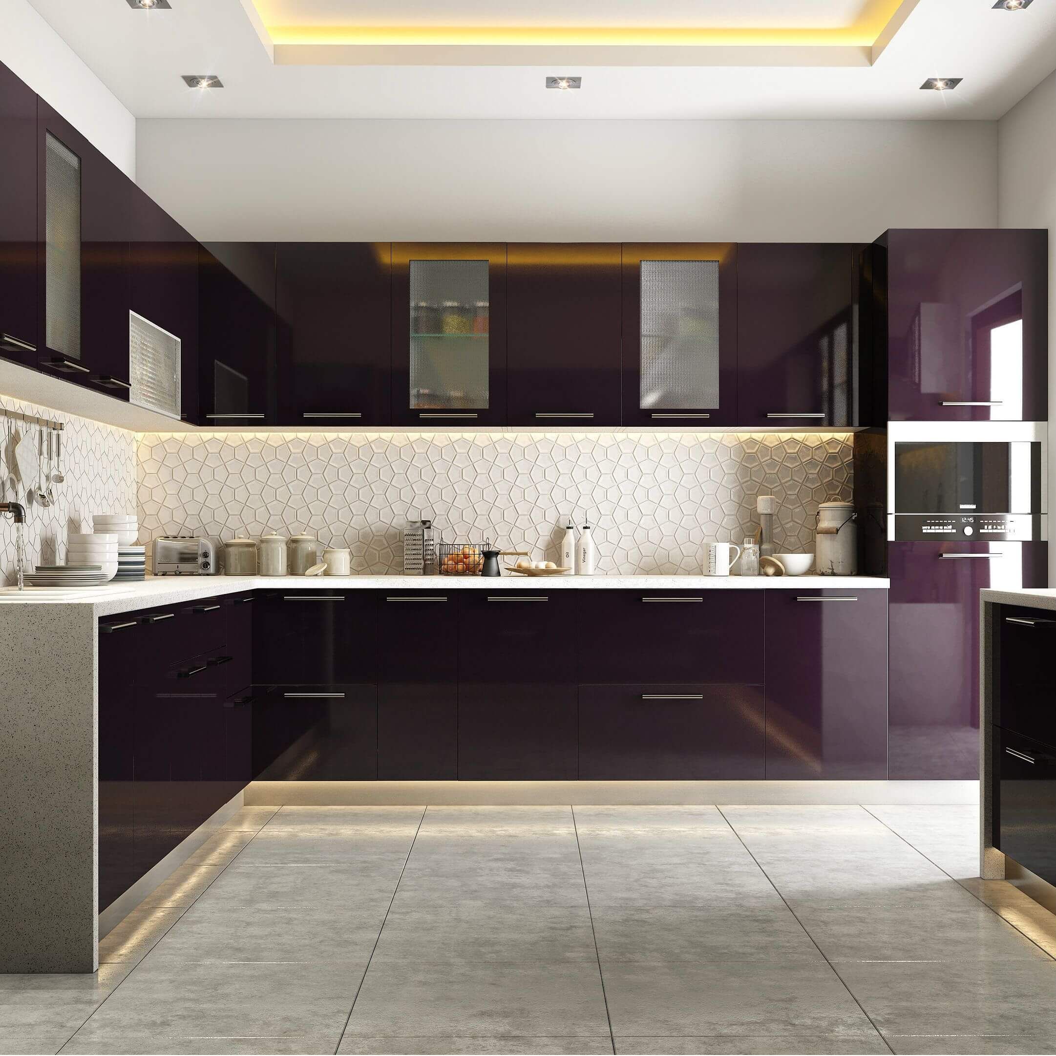 55+ Modular Kitchen Design Ideas For Indian Homes 30 August 2021