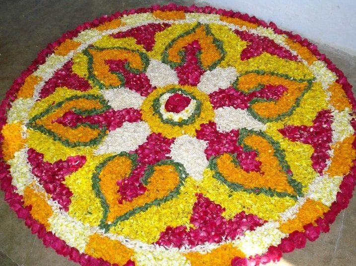 75+ Simple And Easy Rangoli Designs Collection --2020