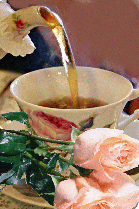 Animated Photo Gif Tea Pouring Steaming