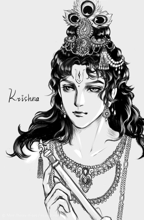 Anime Krishna