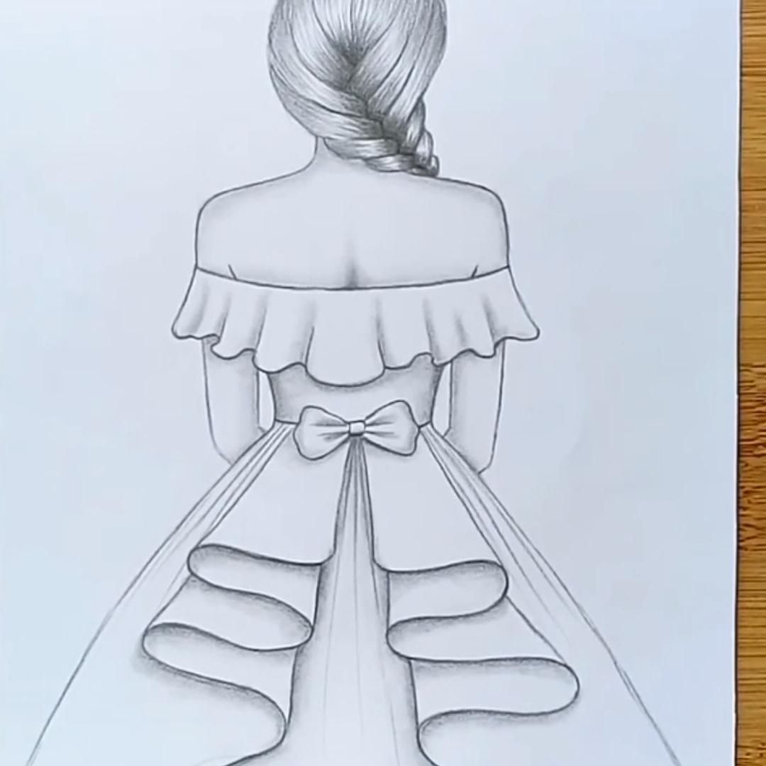 Beautiful Pencil Sketch Of Girls