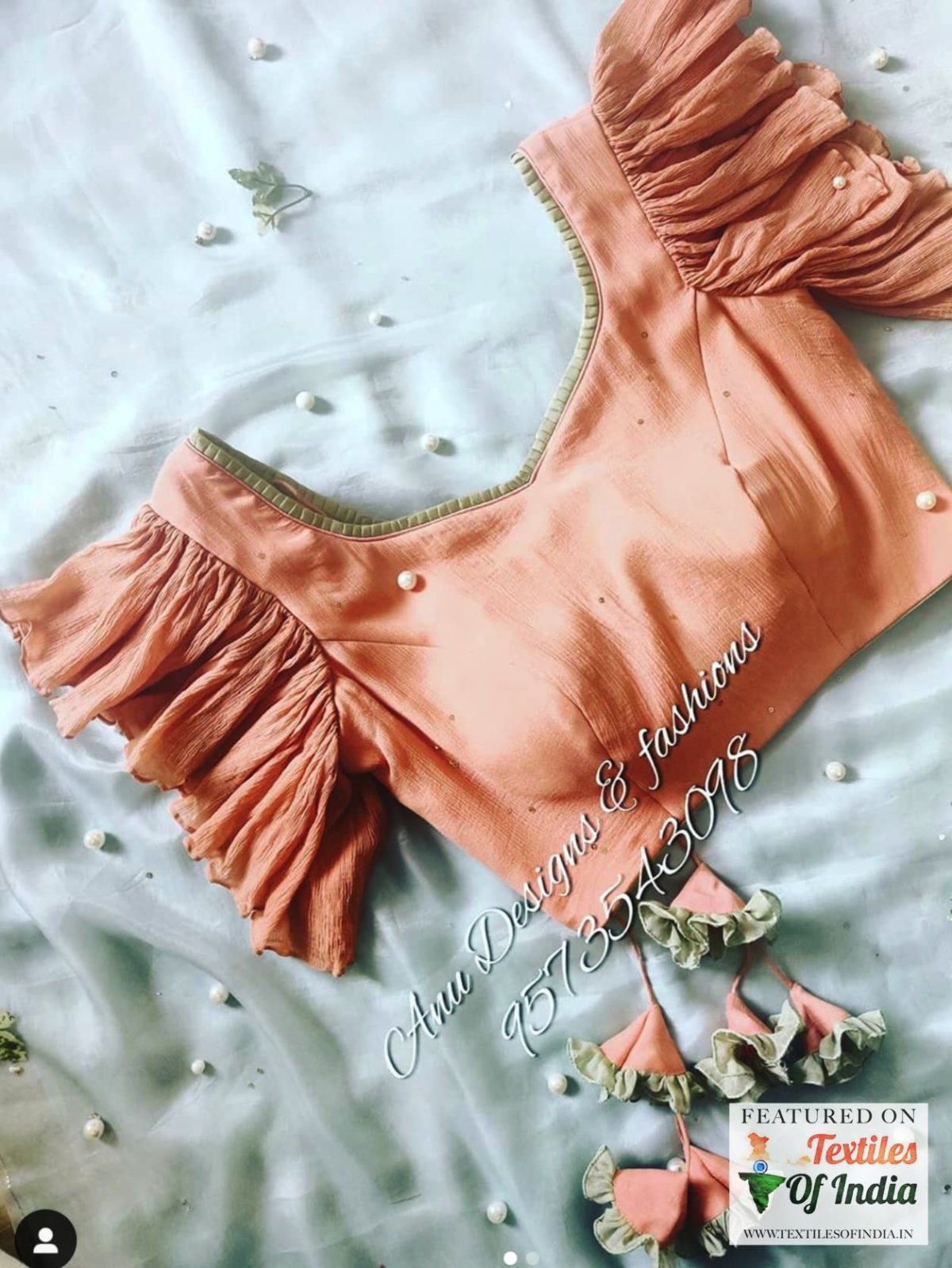 Bejewelled Stunning South Indian Ideas Wedding Silk Saree Blouse Front