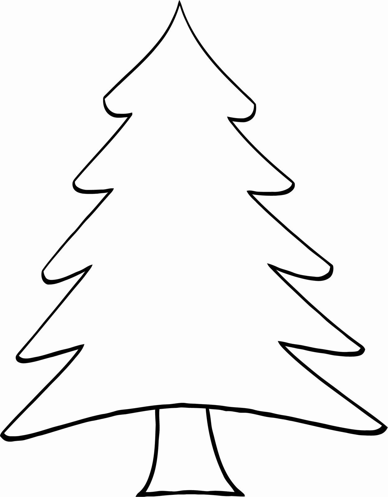 Christmas Tree Coloring Page  | Coloring Pages Gallery