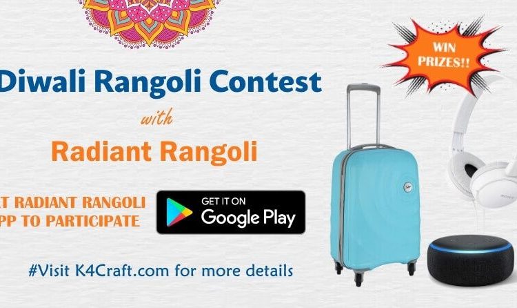 Diwali Rangoli Contest Closed • K4 Craft