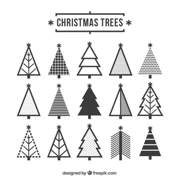 Download Cute Christmas Tree Icons for free