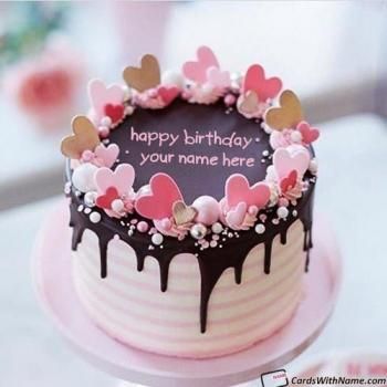 Free Happy Birthday Chocolate Cake With Name Editor 30 August 21