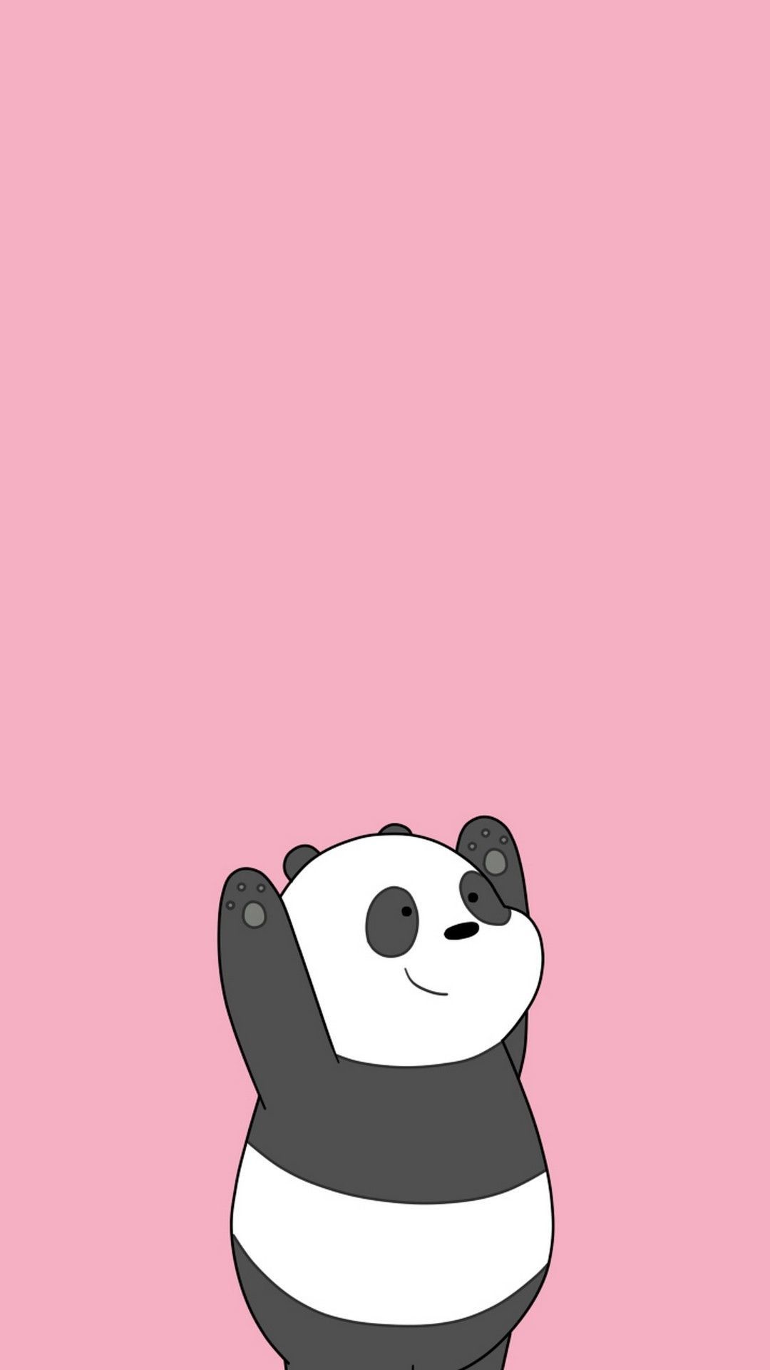 Gambar Panda Pink Lucu Wallpaper