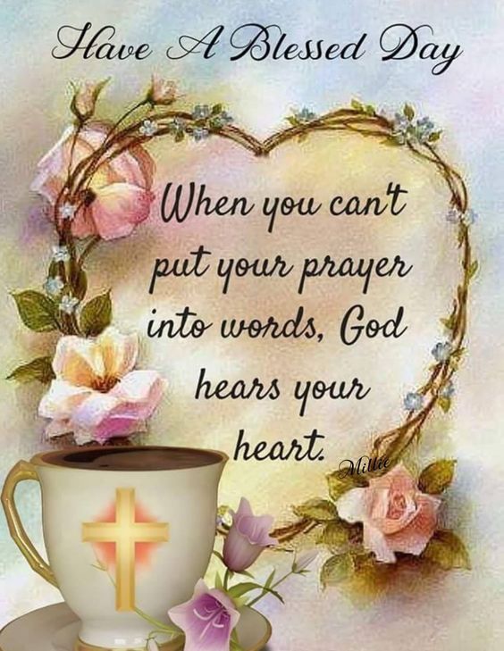 God hears your heart
