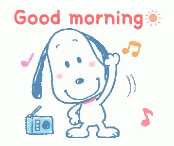Happy Good Morning GIF – Happy GoodMorning Snoopy – Discover & Share GIFs