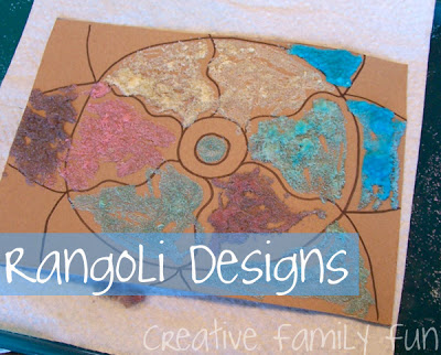 Indian Art Rangoli Designs Creative Family Fun