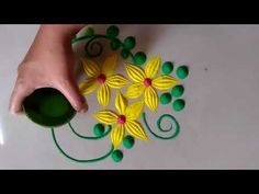 Innovative And Beautiful Easy Rangoli Design For Everyday Daily