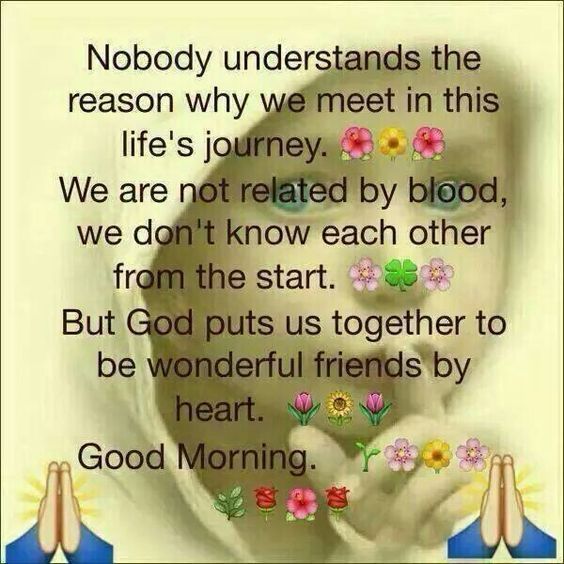 Inspirational Good Morning Quote About Friendship