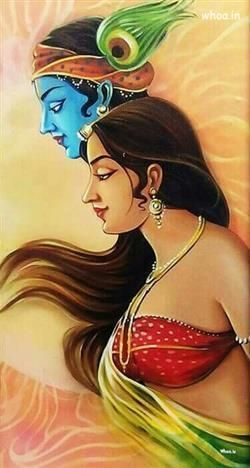 Krishna And Beautiful Radha Wallpaper