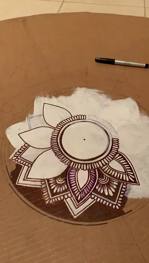 Mandala Art Timelapse
