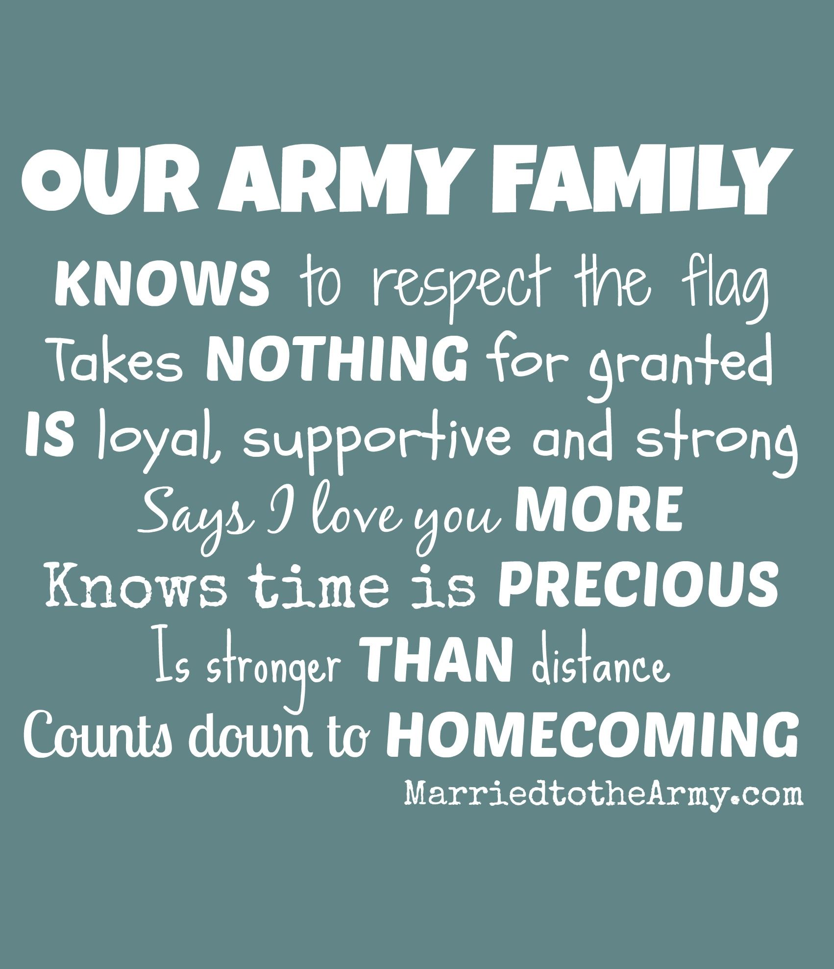 Married to the Army: Resources and Support for Military Spouses and Families