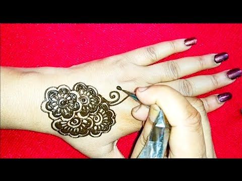 New Easy Stylish Mehndi Design For Back Hand 2020 || Indian Henna Art Mehendi Design