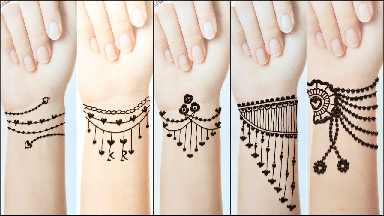 New Mehndi TATTOO Beautiful Easy Heena Mehndi Designs | Tattoo Mehndi ...