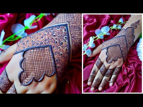 New Simple And Easy Intricate Pakistani Henna Design | Pakistani Mehndi Design | Henna By Tabassum