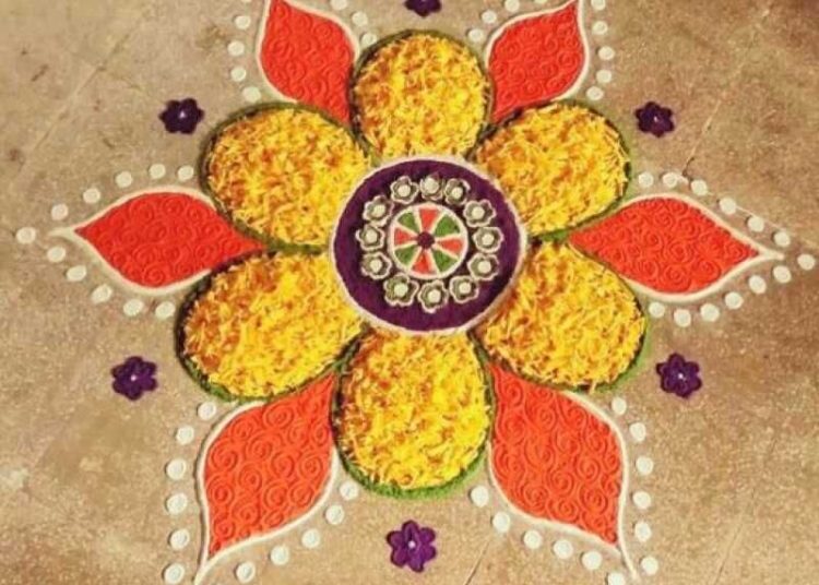 Quick And Easy Rangoli Ideas For Diwali - You Would Love To Copy From