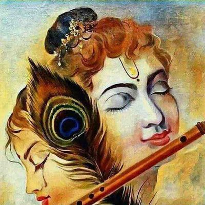 Love, Radha, Krishna, Full HD, 1080p, High Resolution , Painting, Wallpaper,  Shri - ShriRadhaKrishna.in