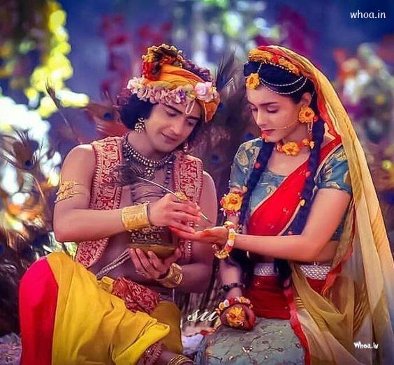 Radha Krishna Together Loving Couple Pic Star Bharat Hd Wallpapers For Dp  2023
