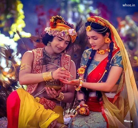 Radha Krishna Together Loving Couple Pic Star Bharat Hd Wallpapers For