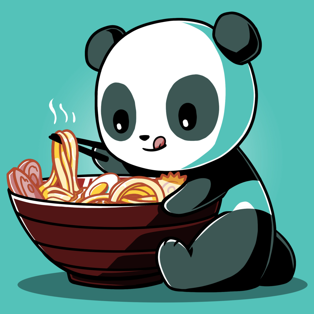 Ramen Panda | Funny, cute & nerdy shirts