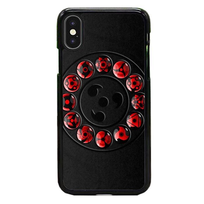 Sharingan Eyes Itachi Amaterasu iPhone XS Case | Babycase