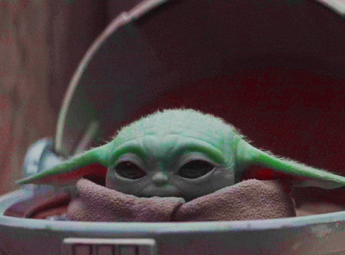 Star Wars Baby Yoda Gif Starwars Babyyoda Cute
