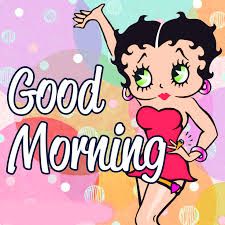 betty boop good morning images