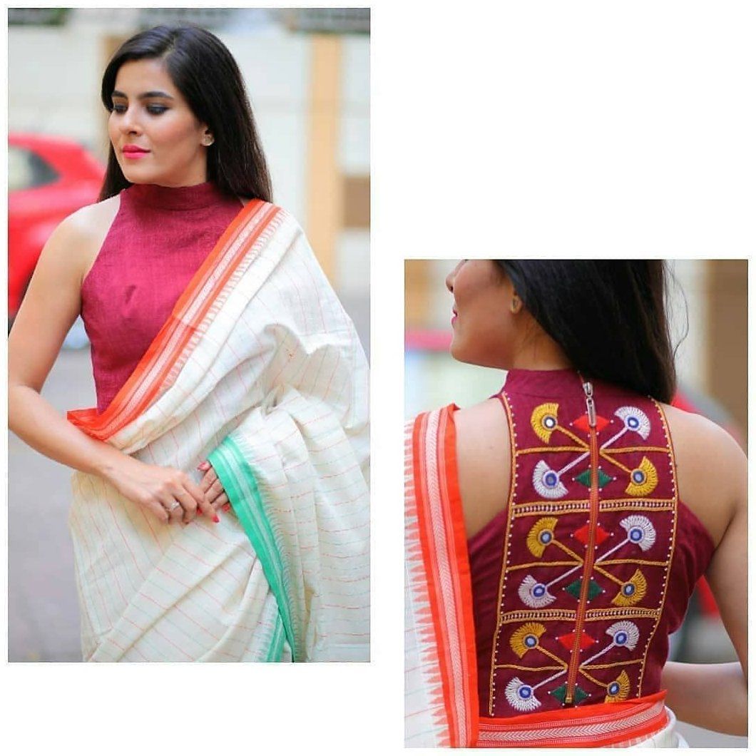 Indian Saree Blouses Designs Silk 2023