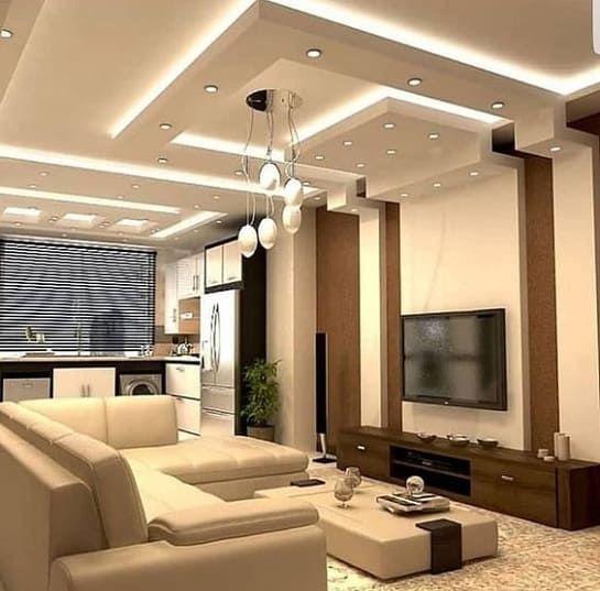 10 Modern Drawing Room Ceiling Designs With Pictures
