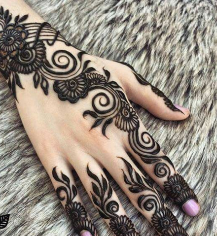 Best Arabic Mehndi Designs For Hands