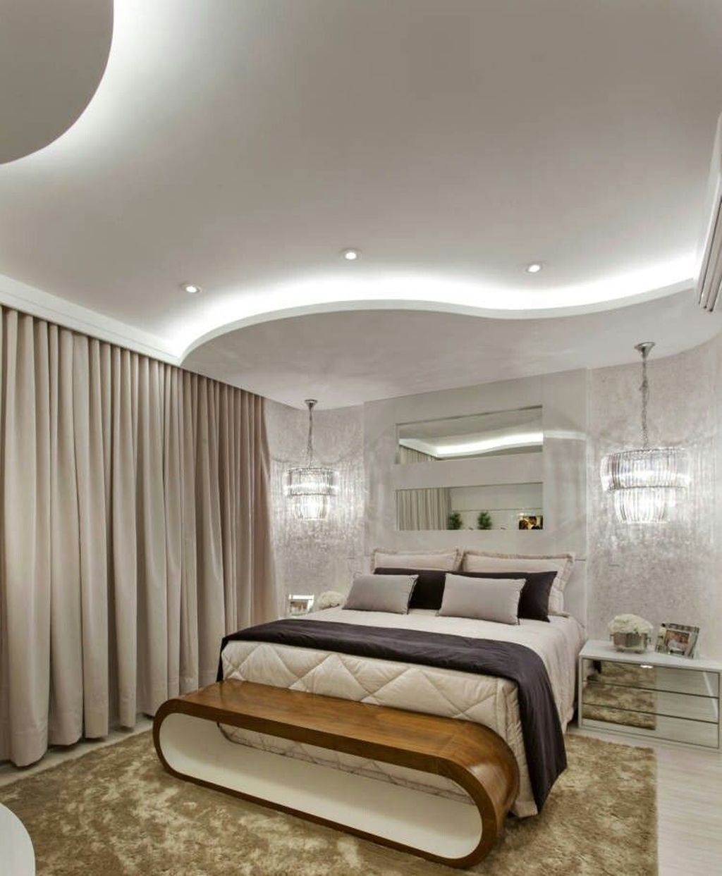 12+ Captivating Bedroom False Ceiling Inspiration  Ideas