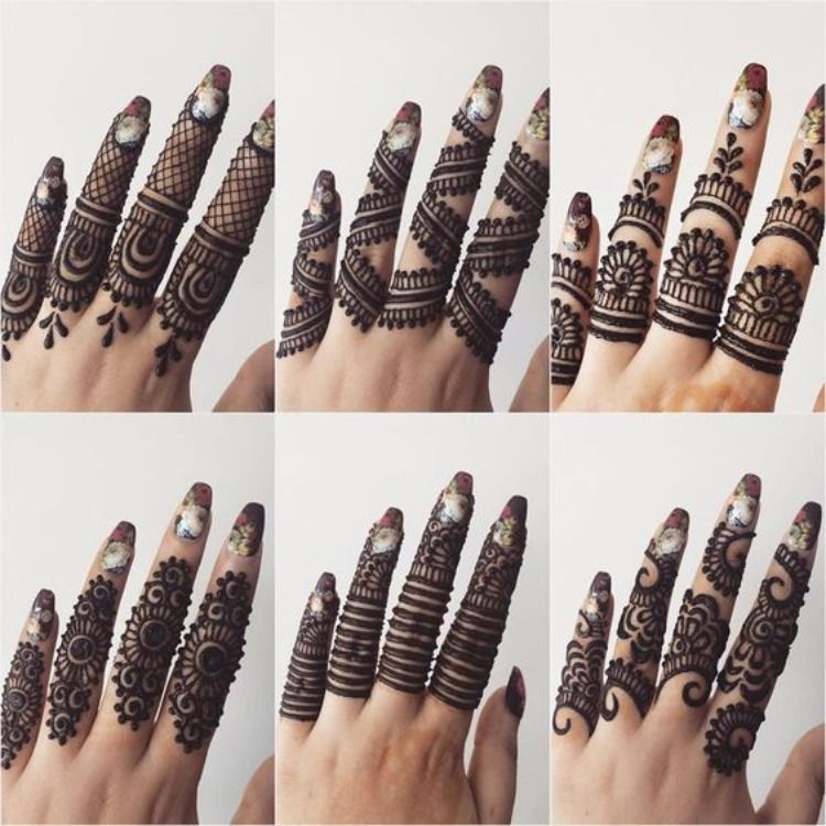 20+ New Arabic Henna Designs 2020