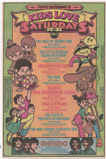 Abc Saturday Morning Cartoons Ad, 1983