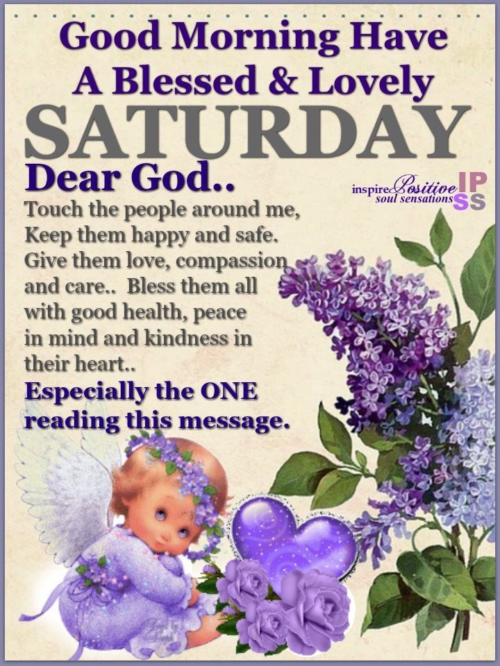 Blessed And Lovely Saturday