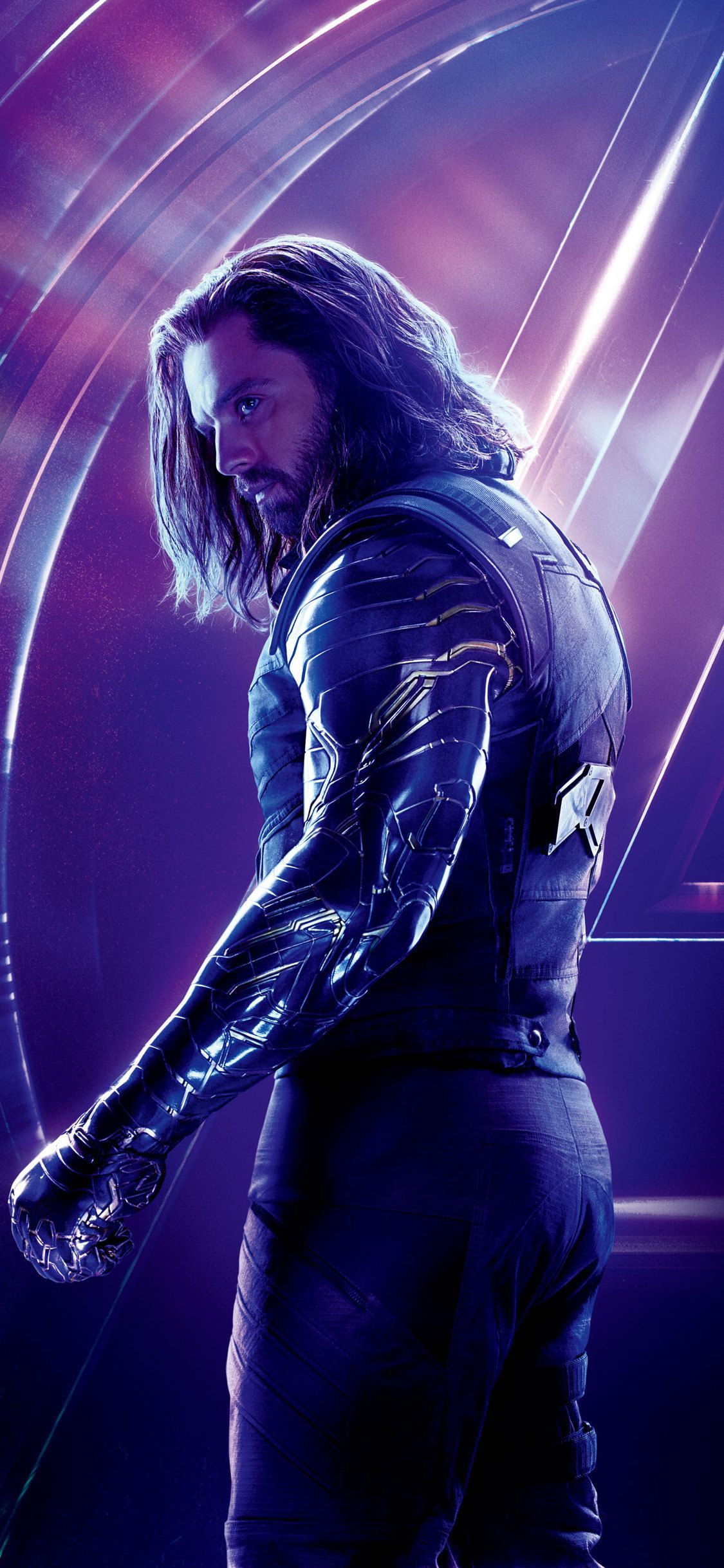 Bucky Barnes In Avengers Infinity War 8K Poster Wallpapers